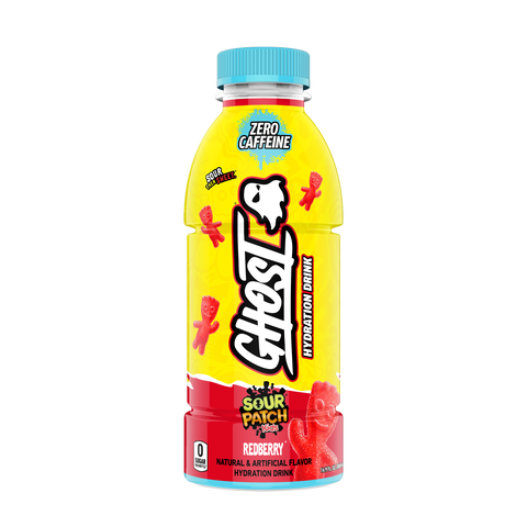 Ghost Sour Patch Kids Redberry Hydration 500ml - (Case of 12)