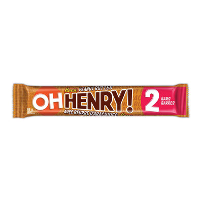 Oh Henry! Reese's Peanut Butter King Size Bar 85g - Case of 24