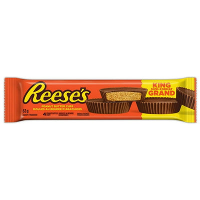 Reese's Peanut Butter Cups King Size 62g - 24Ct