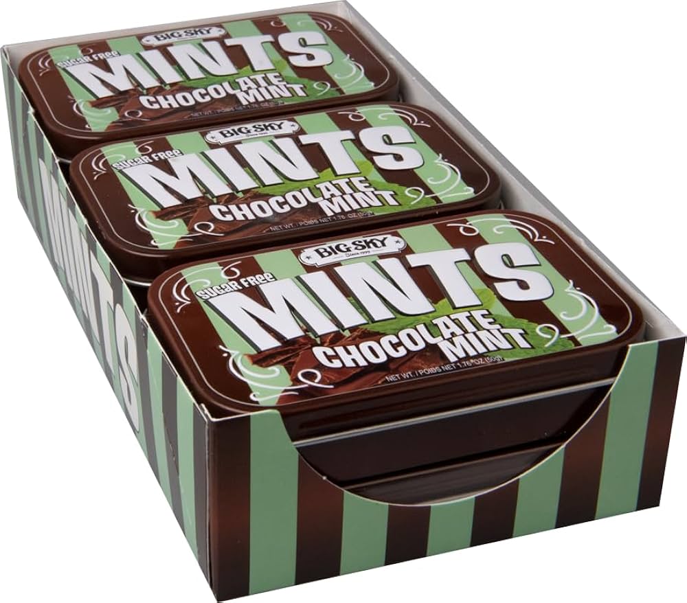 Big Sky Mints Chocolate 50g - 6ct