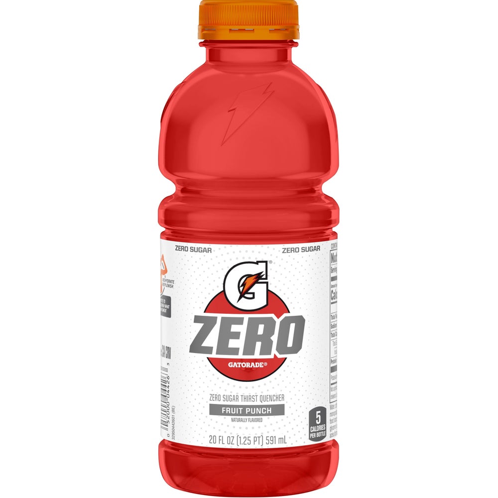 Gatorade Zero Fruit Punch 591ml - 24 Pack