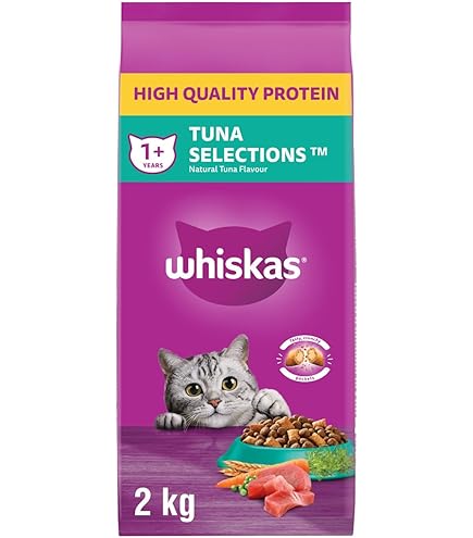 Whiskas Tuna Selections High Quality Protein Cat Food 2kg