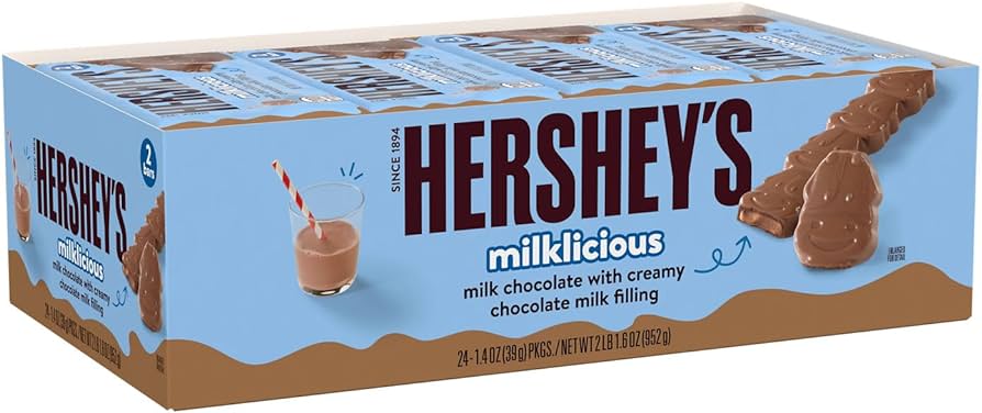 Hershey's Milklicious Milk Chocolate Bars - 24ct