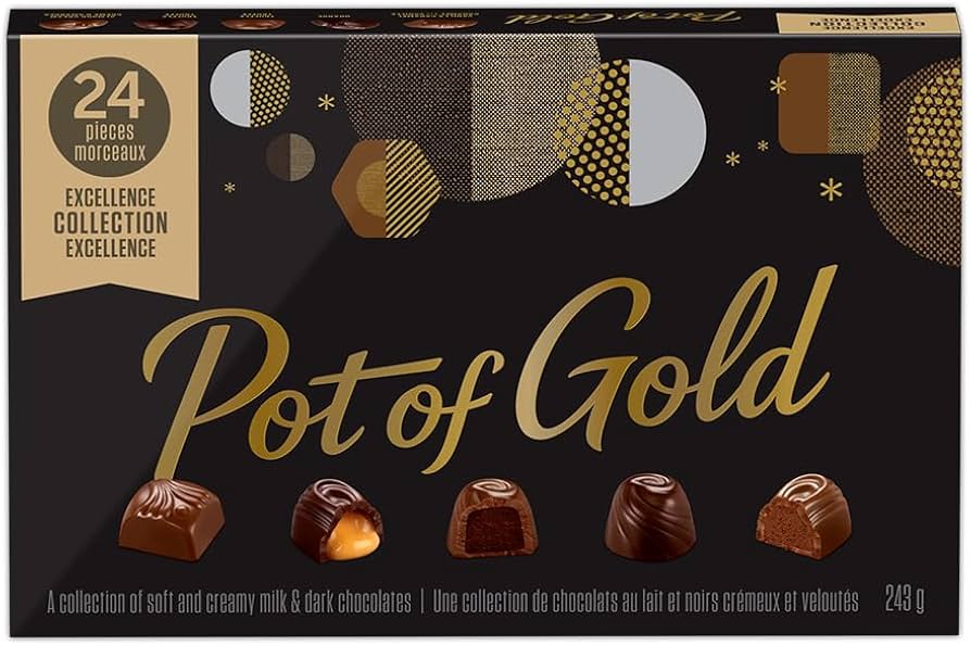 Hershey's Pot of Gold Excellence Collection Chocolates 245g