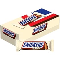 Snickers Almond King Size 91.6g - 24Ct