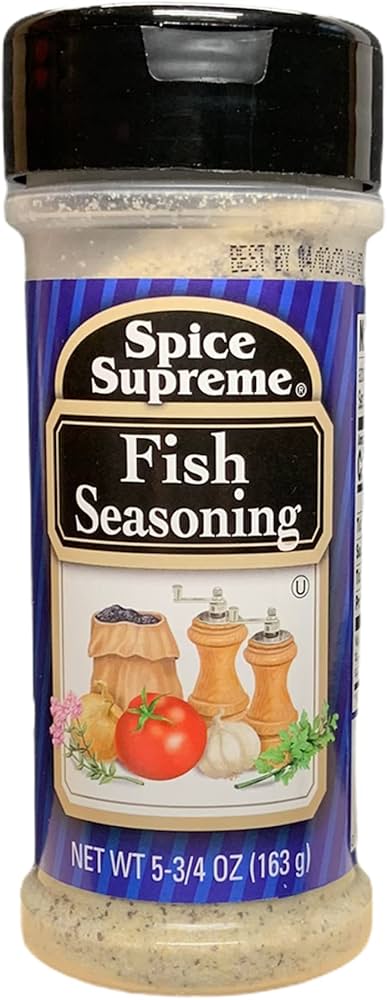 Spice Supreme Fish Seasoning 163g - Case of 12