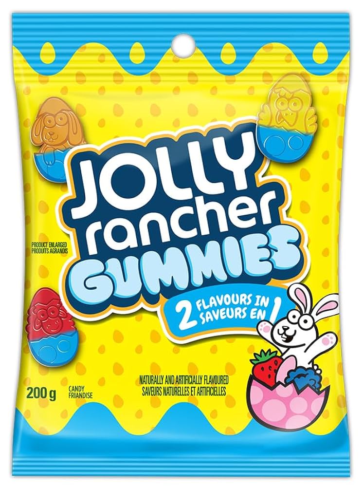 Jolly Rancher Gummies 2in1 Easter 200g - Case of 12