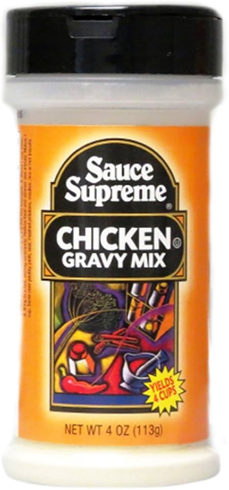 Sauce Supreme Chicken Gravy Mix 113g - Case of 12