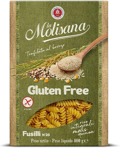 La Molisana Gluten Free Fusilli 400g - Case of 12