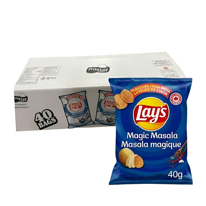 Lay's Magic Masala Potato Chips 40g - 40ct