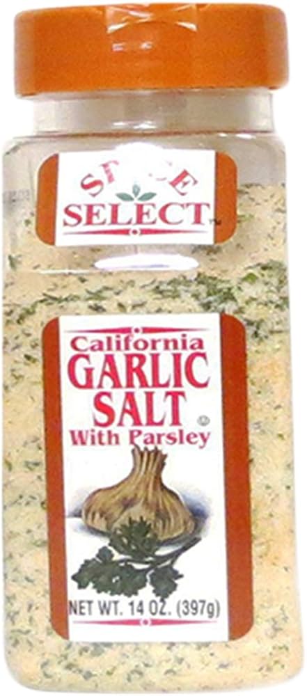 Spice Select Garlic Salt with Parsley 397g - Case of 12