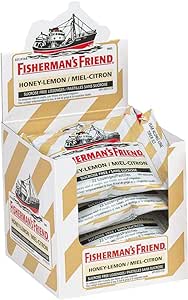 Fisherman’s Friend Honey Lemon Cough Drops 16ct