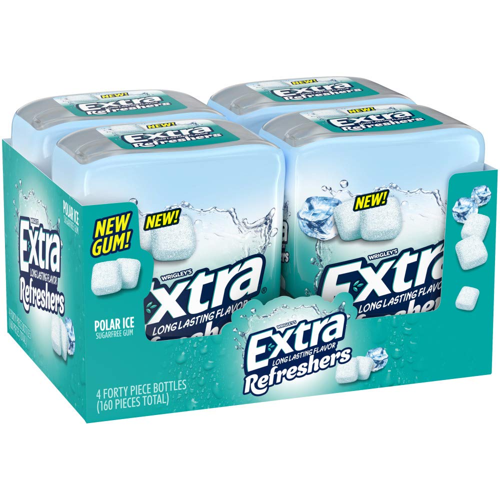 Extra Refreshers Polar Ice Gum - 4ct