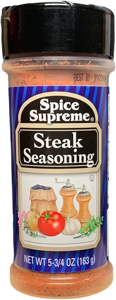 Spice Supreme Steak Seasoning 163g - Case of 12