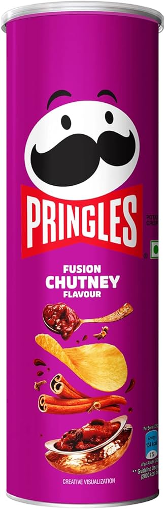 Pringles Fusion Chutney 107g (Case of 16) - India