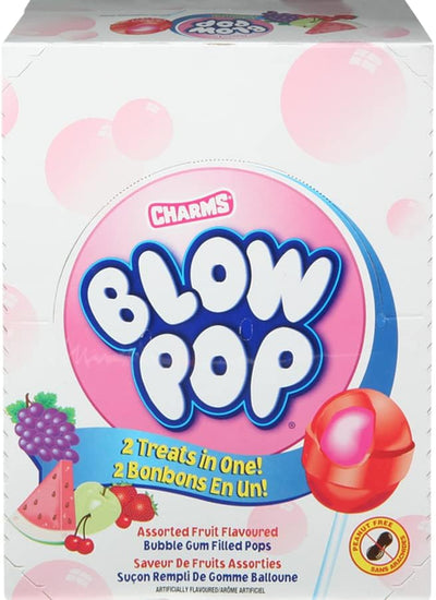 Charms Blow Pop Assorted - 48Ct