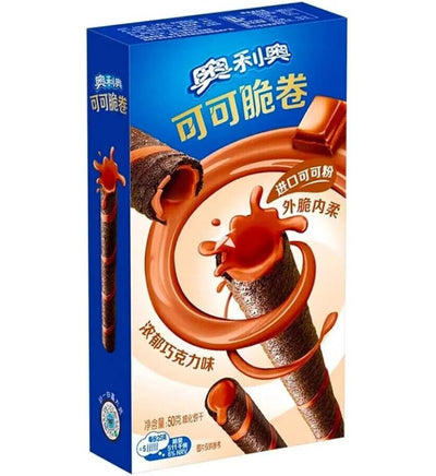 Oreo Cocoa Crisp Roll Chocolate Flavor 50g - China