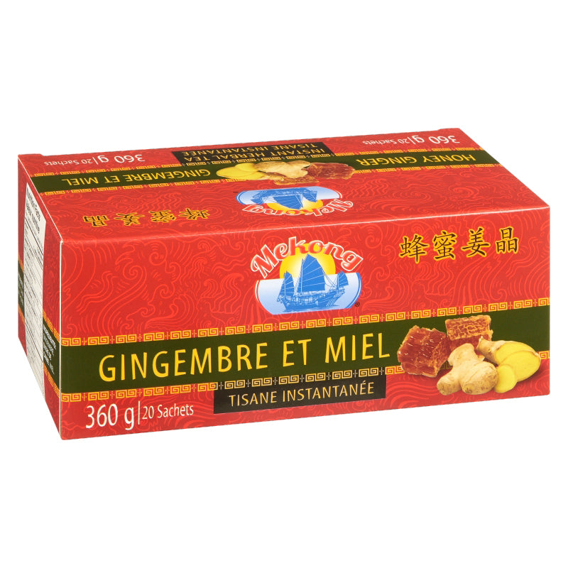 Mekong Honey Ginger Herbal Tea 360g - 20ct