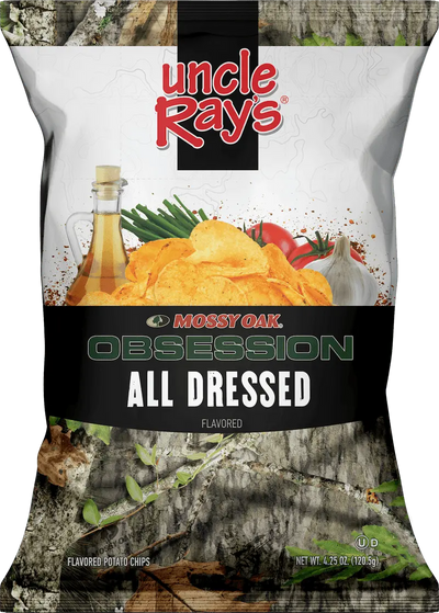 Uncle Ray's Mossy Oak Obsession All Dressed Chips (Case of 12)