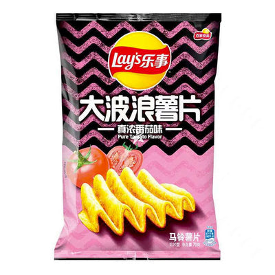 Lay's Pure Tomato Flavor 70g - China (Case of 22)