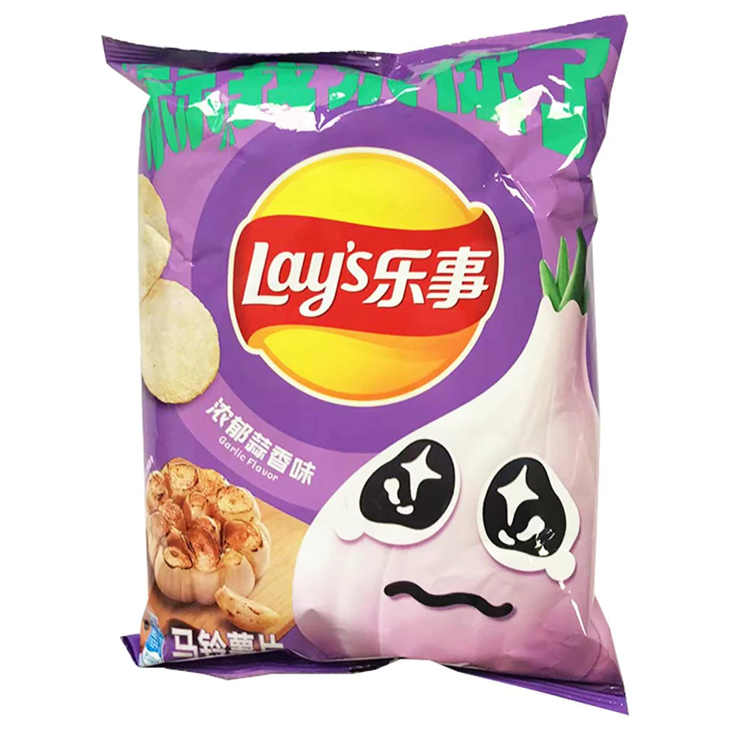 Lay's Garlic Flavor 70g - Case of 22 (China)