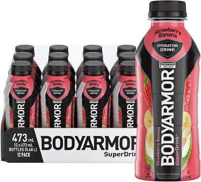 BodyArmor Strawberry Banana Super Hydration Drink 473Ml - 12Ct
