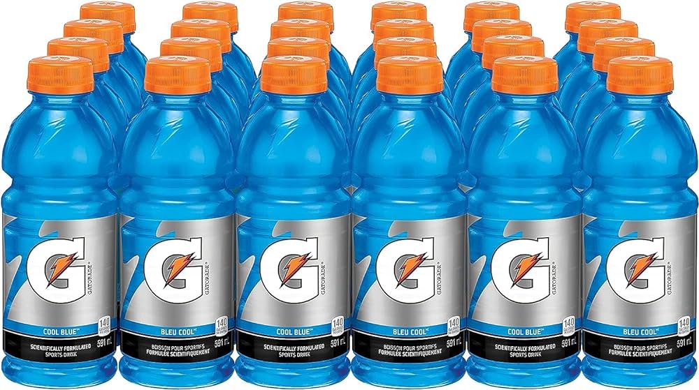 Gatorade G Cool Blue Raspberry 591Ml - 24 Pack