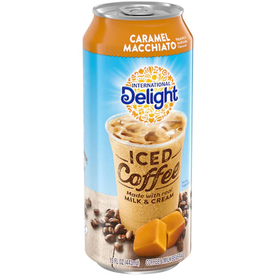International Delight Iced Coffee Caramel Macchiato 443ml (12 pack)
