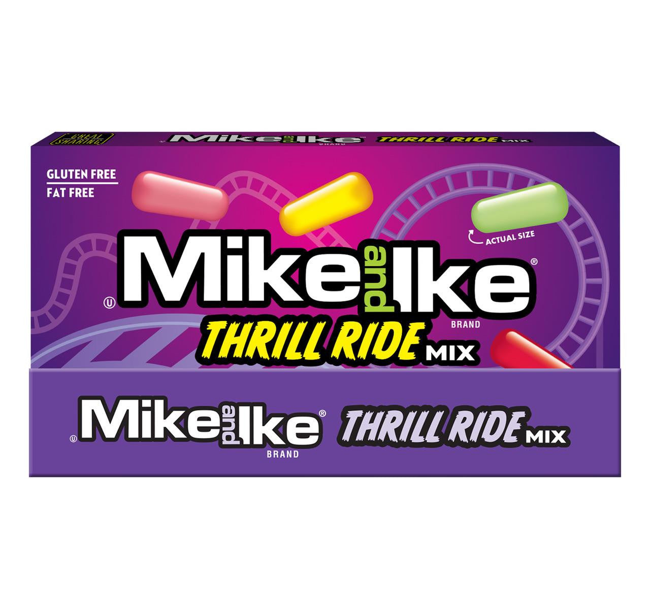 Mike & Ike Thrill Ride Mix 4.25oz (U) 12CT