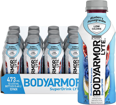 BodyArmor Lyte Blueberry Pomegranate Super Hydration Drink 473Ml - 12Ct