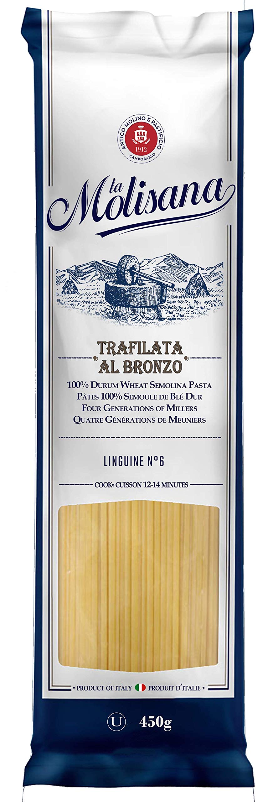La Molisana Linguine 450g - Case of 12