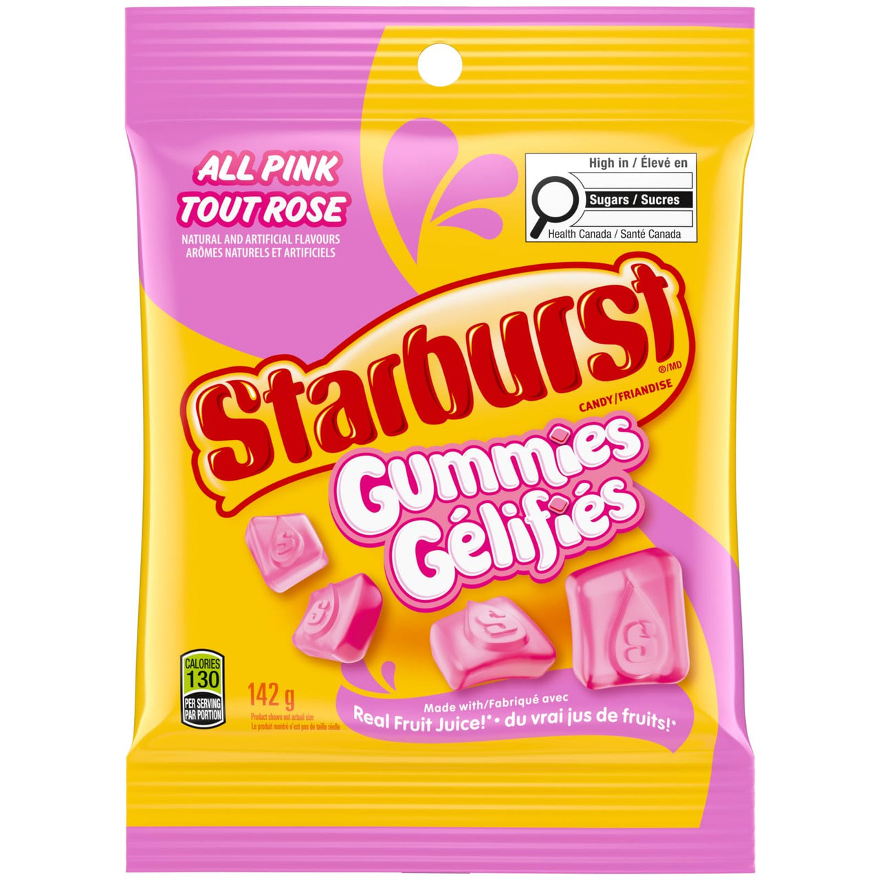 Starburst Gummies All Pink 142g - Case of 12