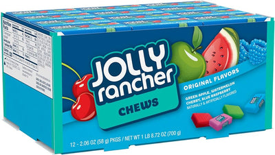 Jolly Rancher Chews Original Candy 58g (Case of 12)