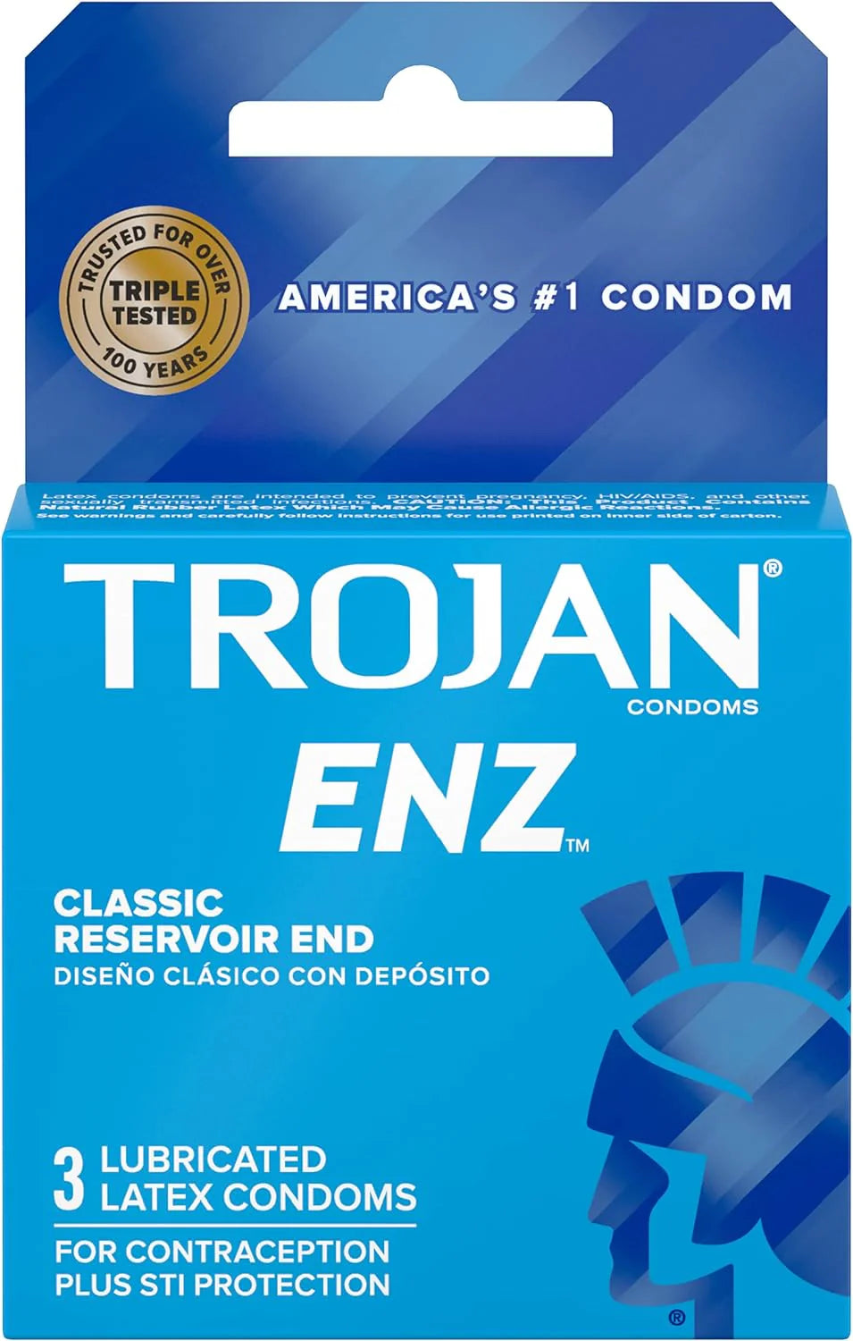 Trojan ENZ Classic Condoms 3ct - Pack of 6