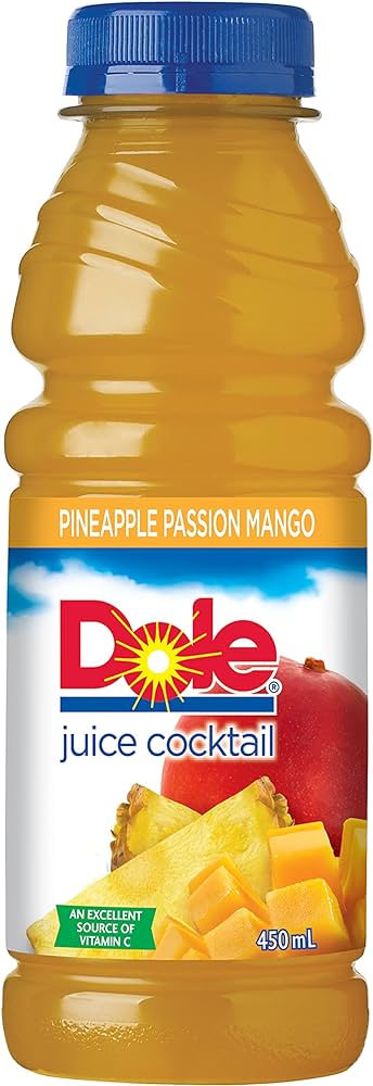 Dole Pineapple Passion Mango Juice 450ml (12 pack)