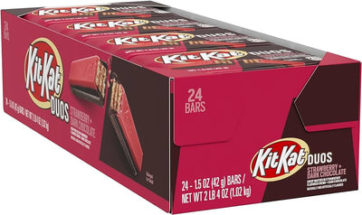 Kit Kat Duos Strawberry & Dark Chocolate 42g - 24 Bars