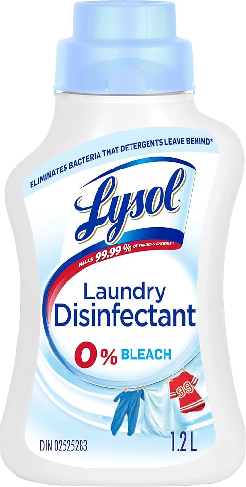 Lysol Laundry Disinfectant Free & Clear 1.2L