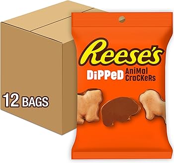 Reese's Dipped Animal Crackers 4.25oz - Case of 12 (USA)