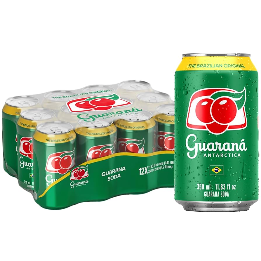 Guarana Antarctica The Brazilian Original Soda 350ml - Case of 12