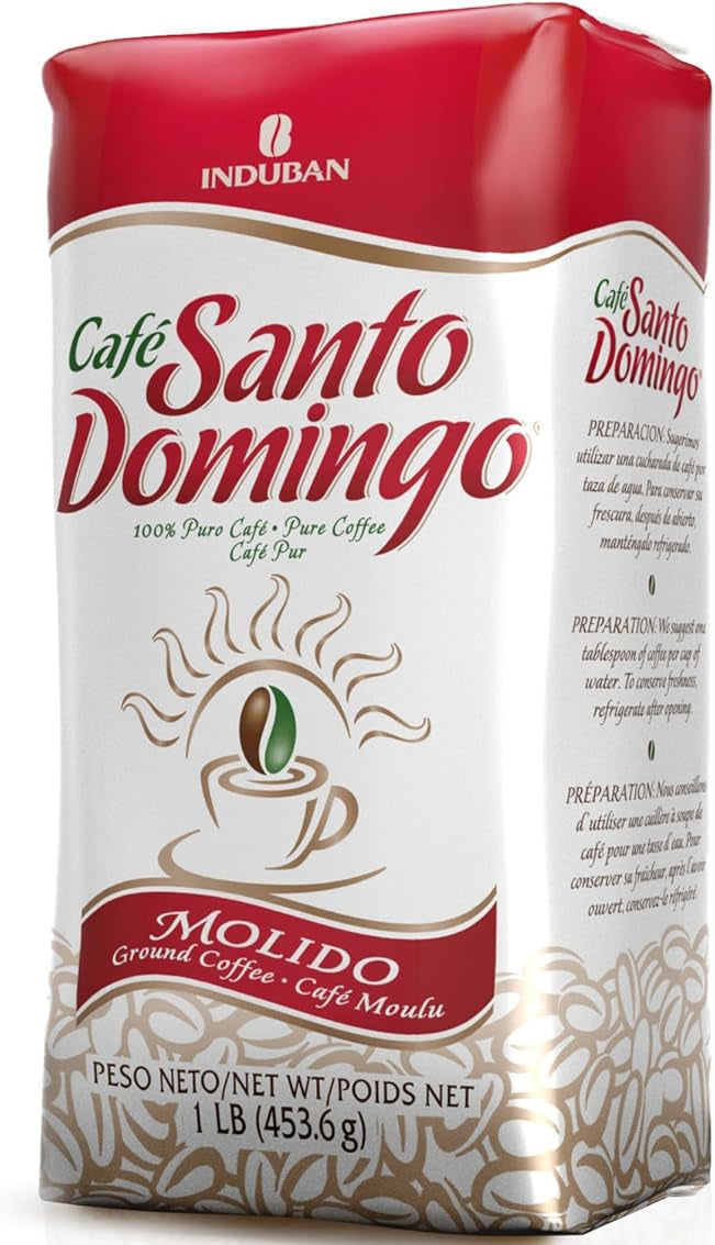 Santo Domingo Ground Coffee 1lb - Case of 6