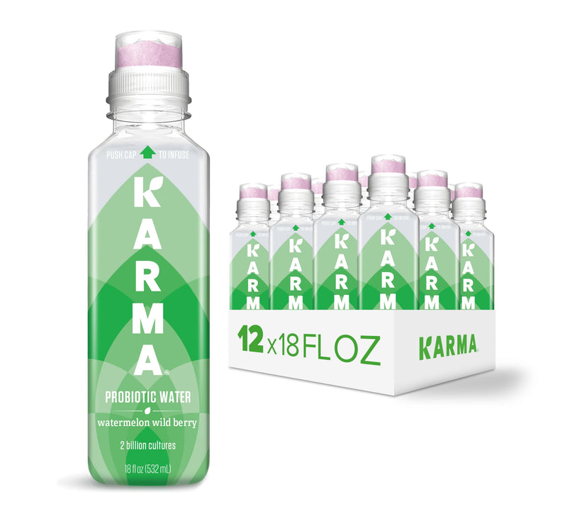 Karma Probiotic Water Watermelon Wild Berry 532ml (12 Pack)