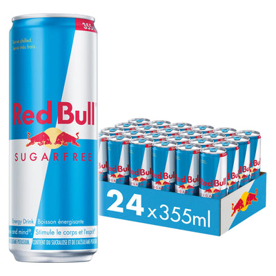 Red Bull Sugar Free 355ml - 24Ct