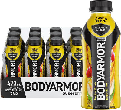 BodyArmor Tropical Punch Super Hydration Drink 473Ml - 12Ct