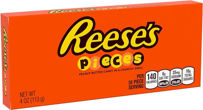 Reese's Theatre Box Pieces Peanut Butter (113g) - Box of 12