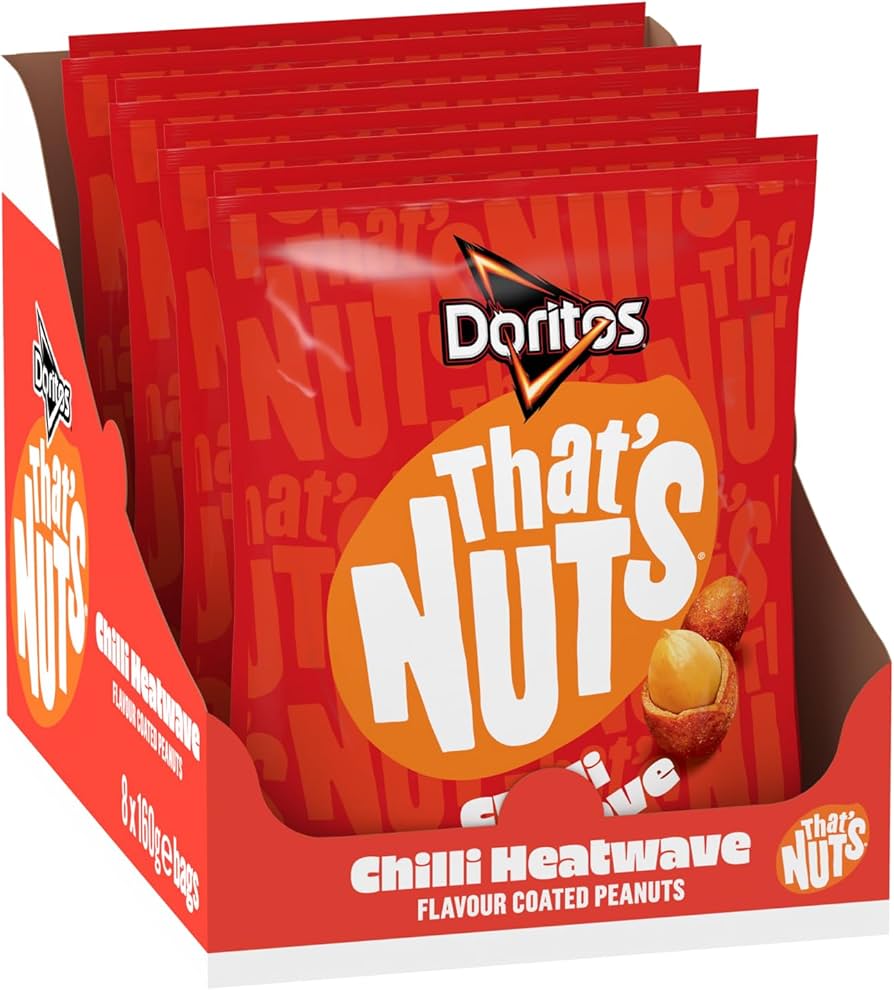 Doritos That's Nuts Chili Heatwave 160g - Case of 8