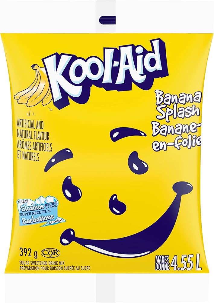Kool-Aid Banana Splash 392g - Case of 12
