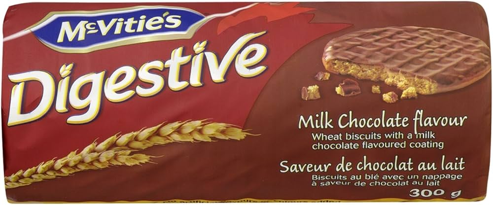 McVitie’s Digestives Milk Chocolate Biscuits - Case of 12