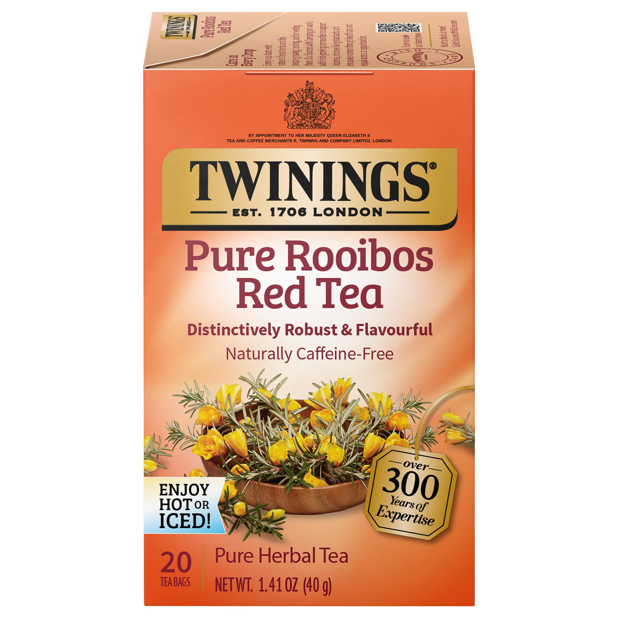 Twinings Pure Rooibos Red Tea - 20ct – Stockup Market