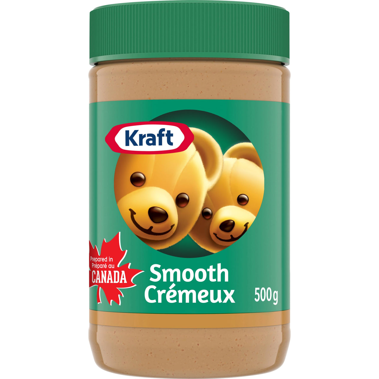 Kraft Smooth Peanut Butter Spread 500g - Case of 12