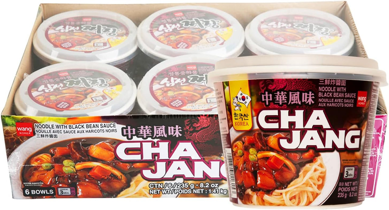 Wang Cha Jang Noodle with Black bean Sauce Soup 226g - 6 pack